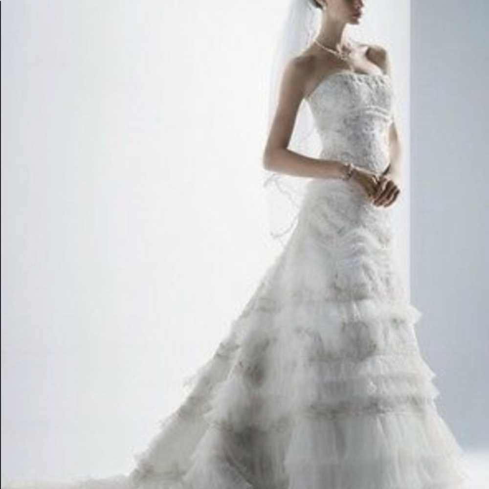 Oleg Cassini Wedding Dress Size 2 NEW